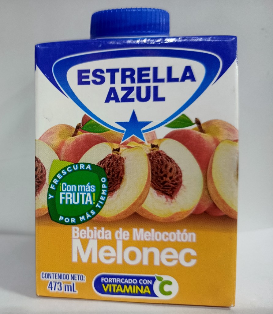 MELOCOTÓN ESTRELLA AZUL 473 ML