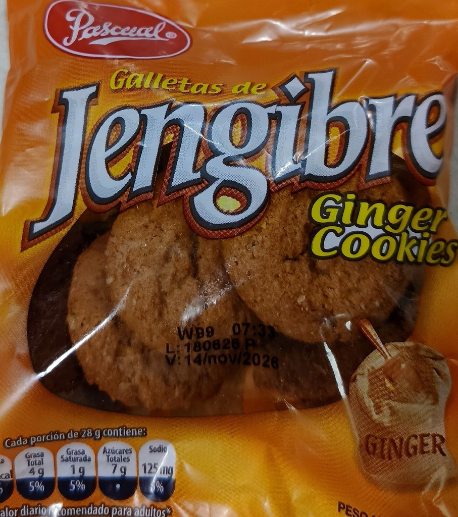 GALLETA DE JENGIBRE PASCUAL