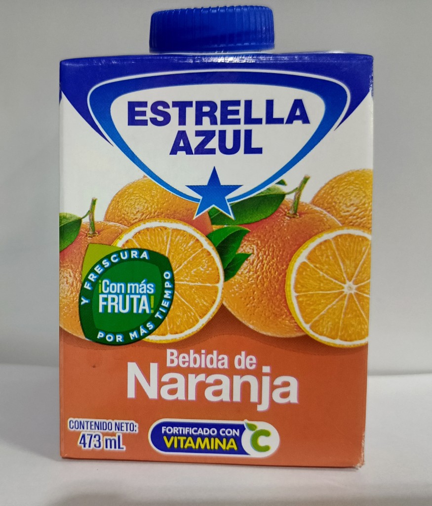 NARANJA ESTRELLA AZUL 473 ML