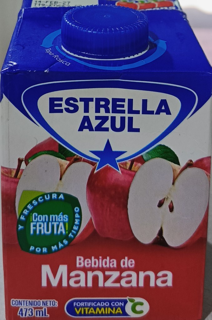 MANZANA ESTRELLA AZUL 473 ML