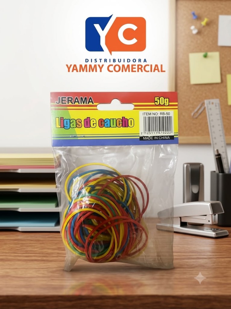 Gomitas elasticas 50g pequeña
