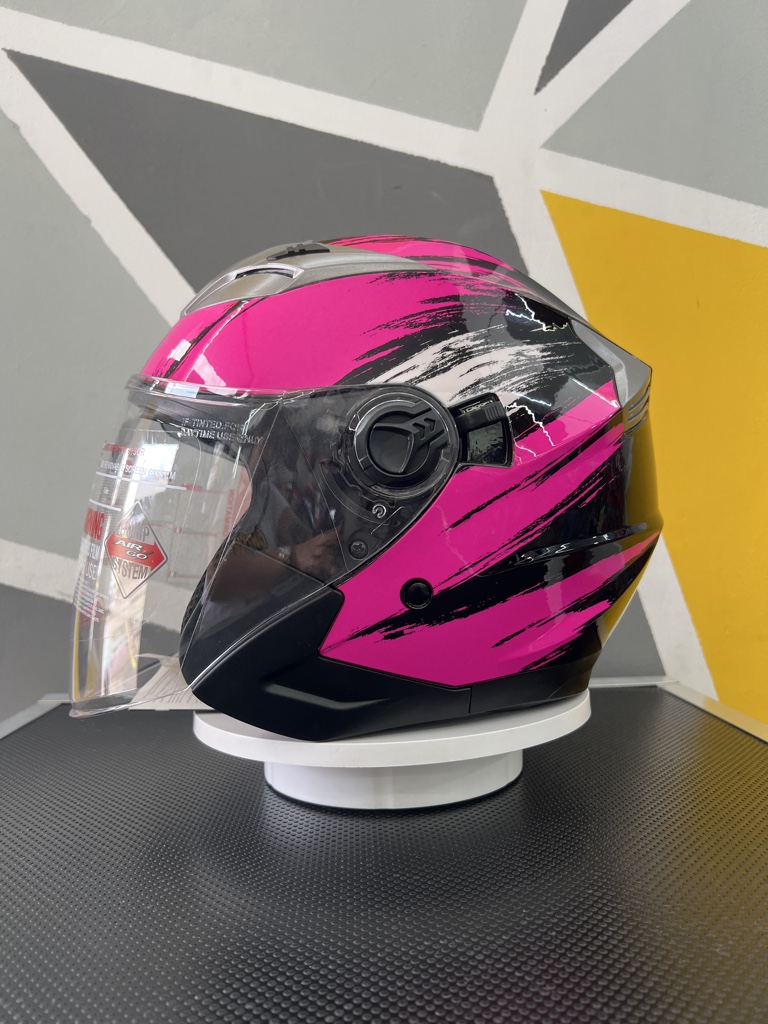 CASCO REY TALLA L ROSADO