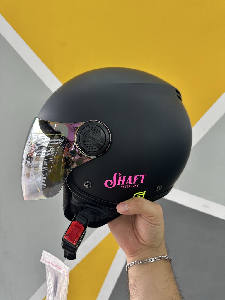 CASCO SHATF ROMA TALLA S NEGRO