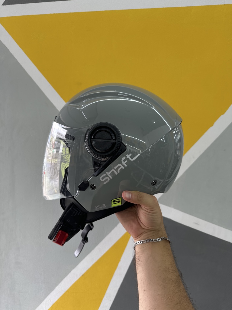 CASCO SHAFT 212 TALLA S GRIS BRILLANTE