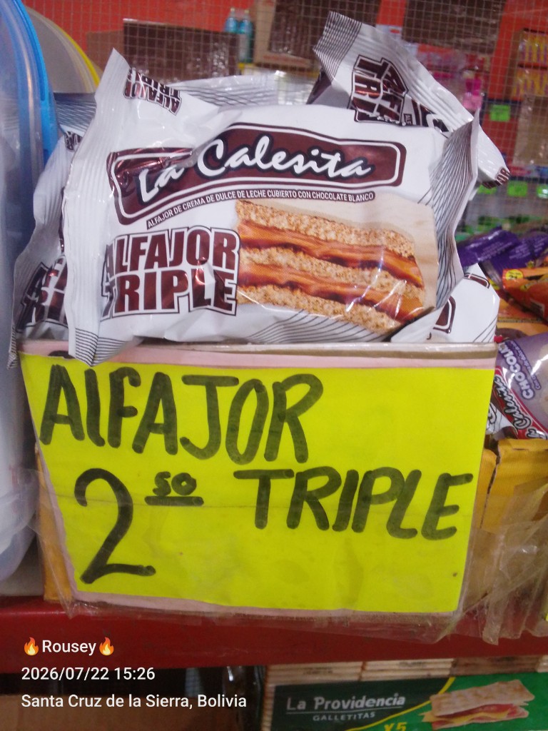 Alfajor Calesita blanco