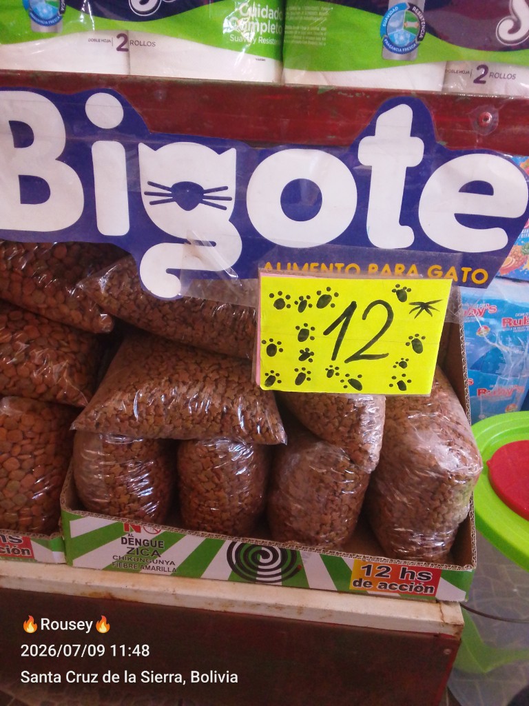 Bigote comida para gato