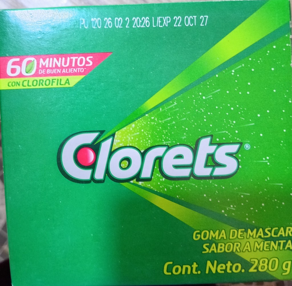 Clorets caja