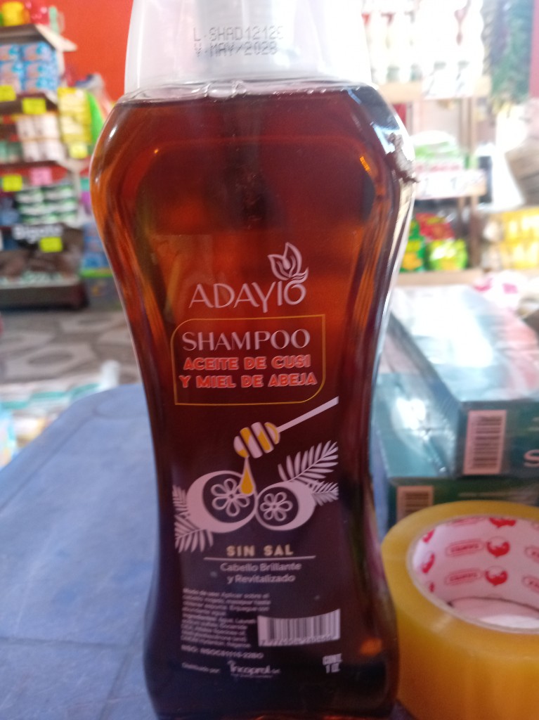 ADAYIO Shampoo aceite de cusi y miel de abeja