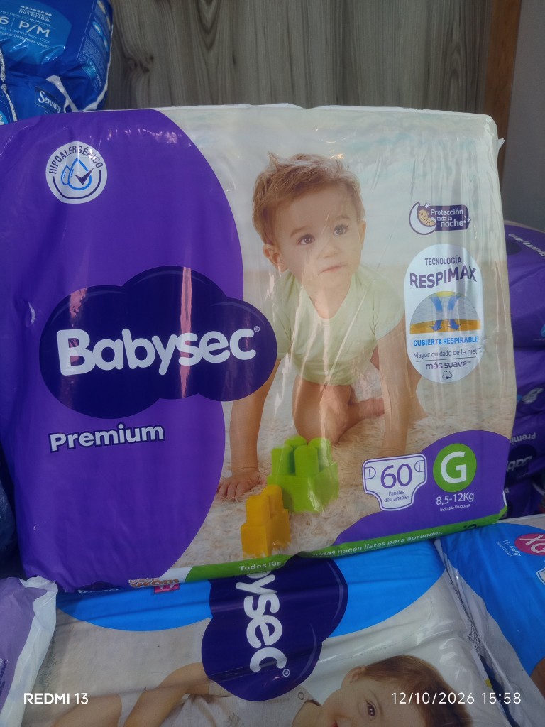 Babysec Premium G 60 unidades