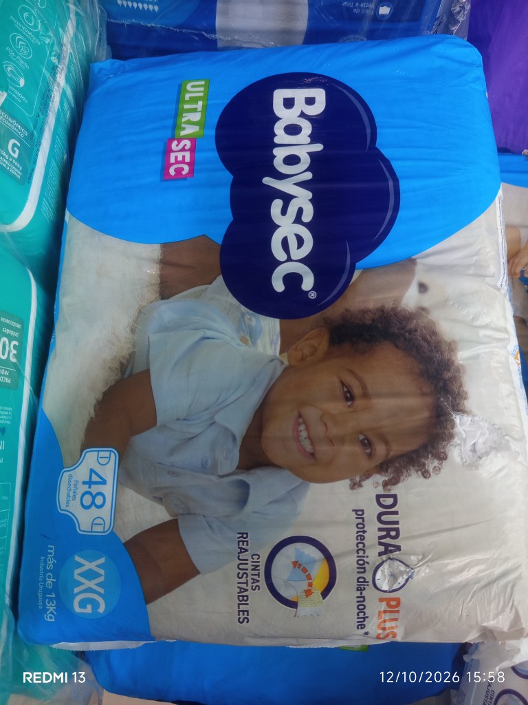 Babysec Clásico XXG 48 unidades