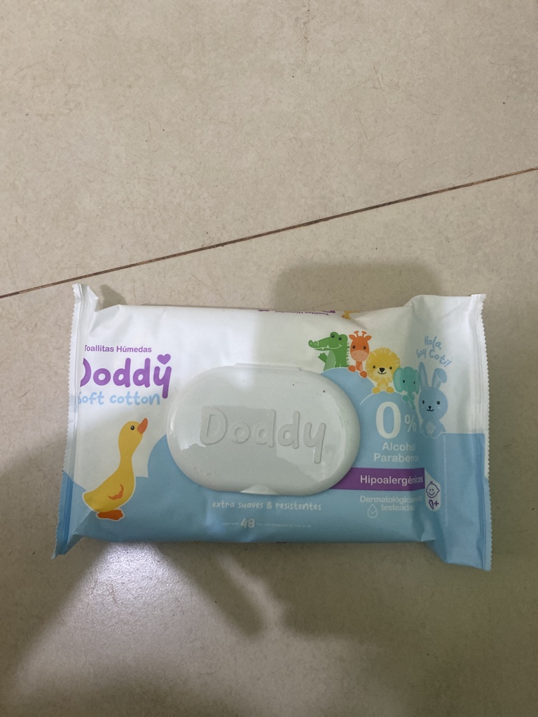 Doddy toallitas humedas soft cotton 48 unidades