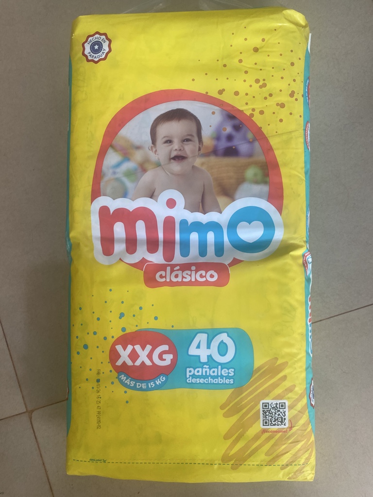 Mimo clasico XXG 40 pañales