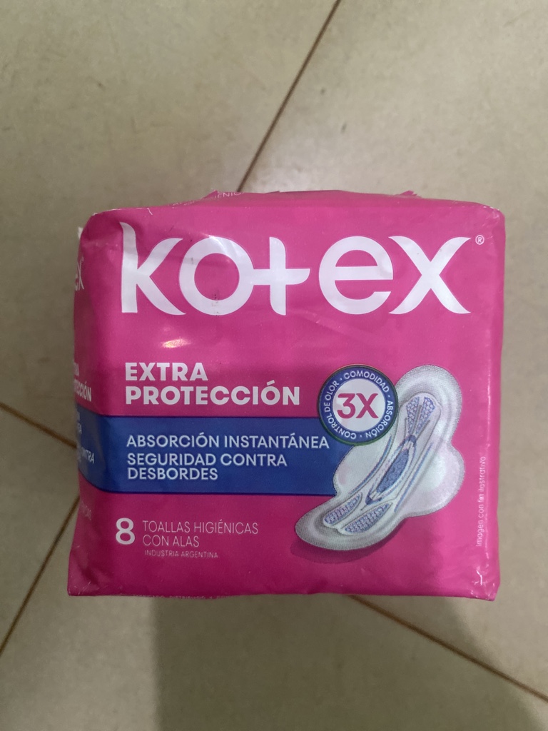 Kotex Extra Protección 8 toallas