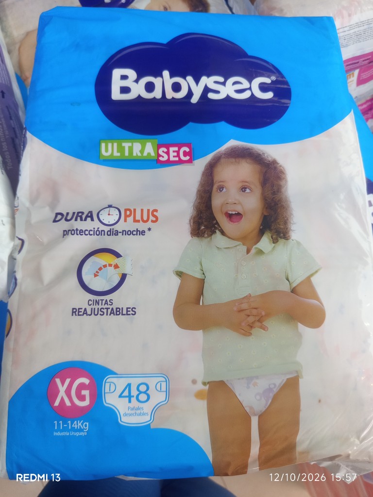 Babysec Clásico XG 48 unidades