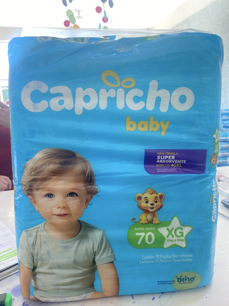 Capricho Baby XG 70 unidades