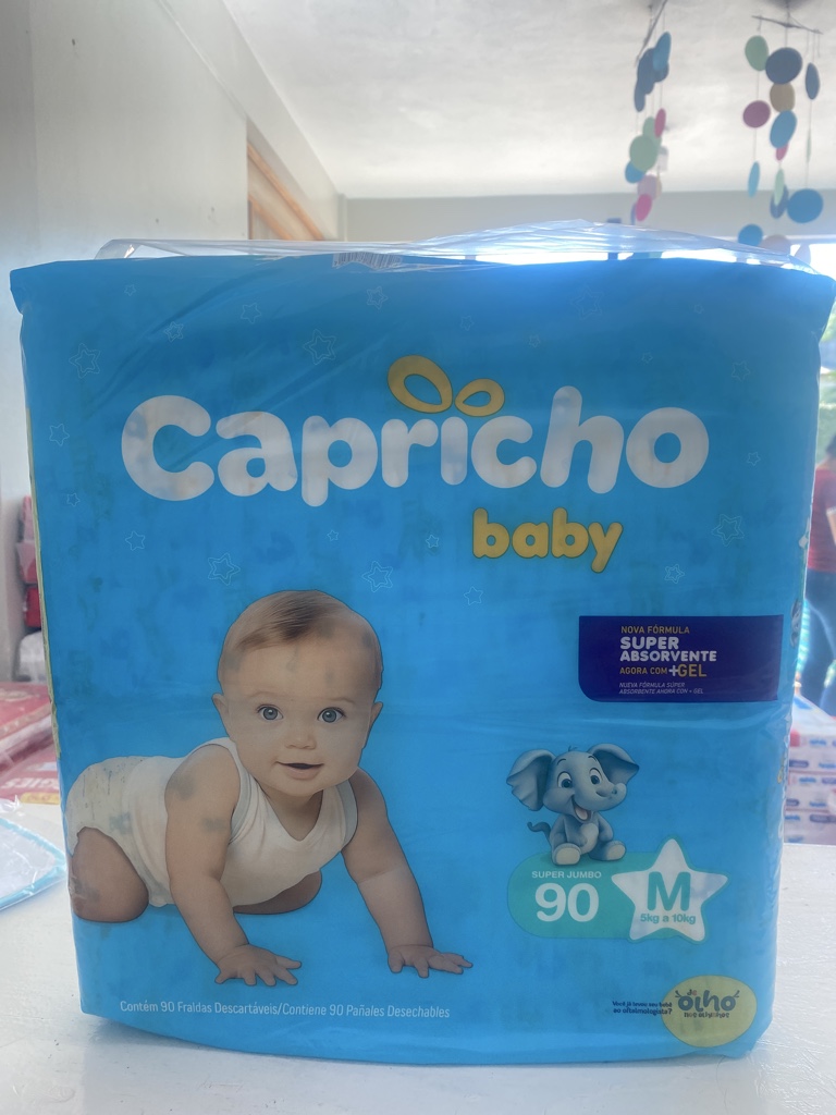 Capricho baby M 90 unidades
