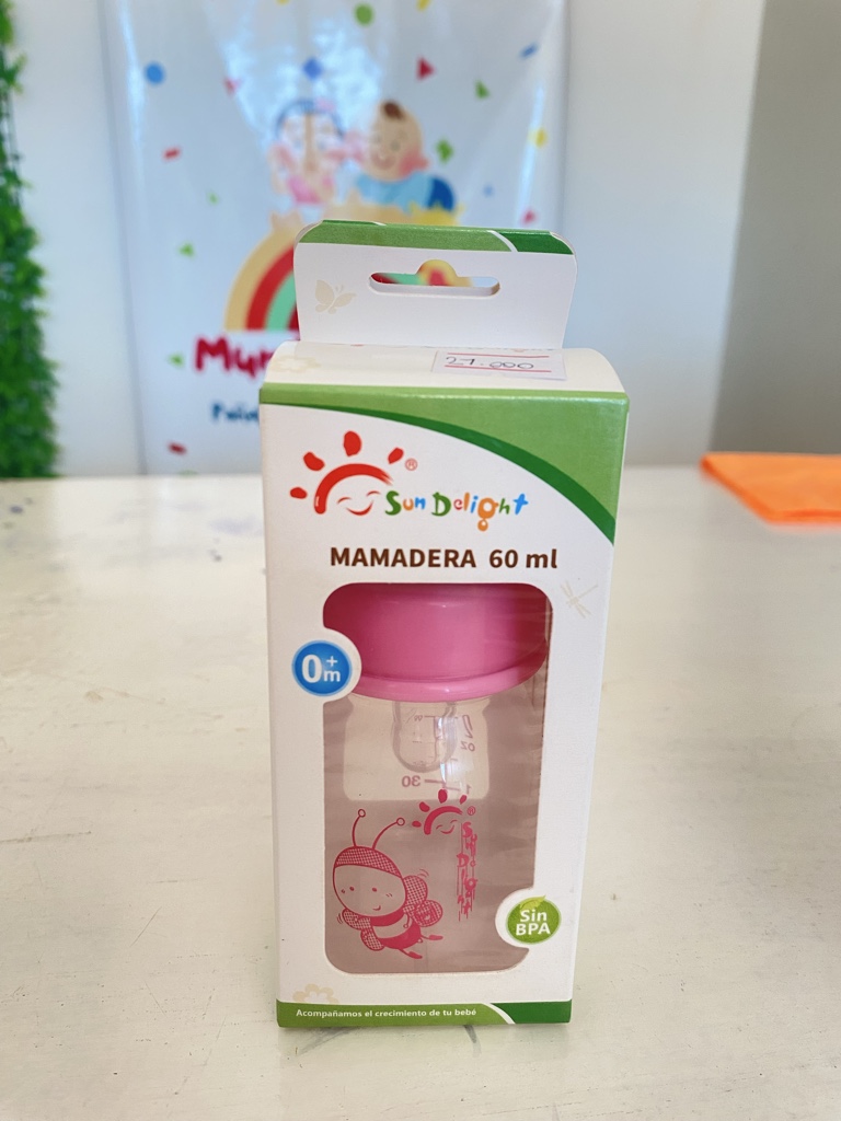 Sun Delight mamadera rosa 60ml