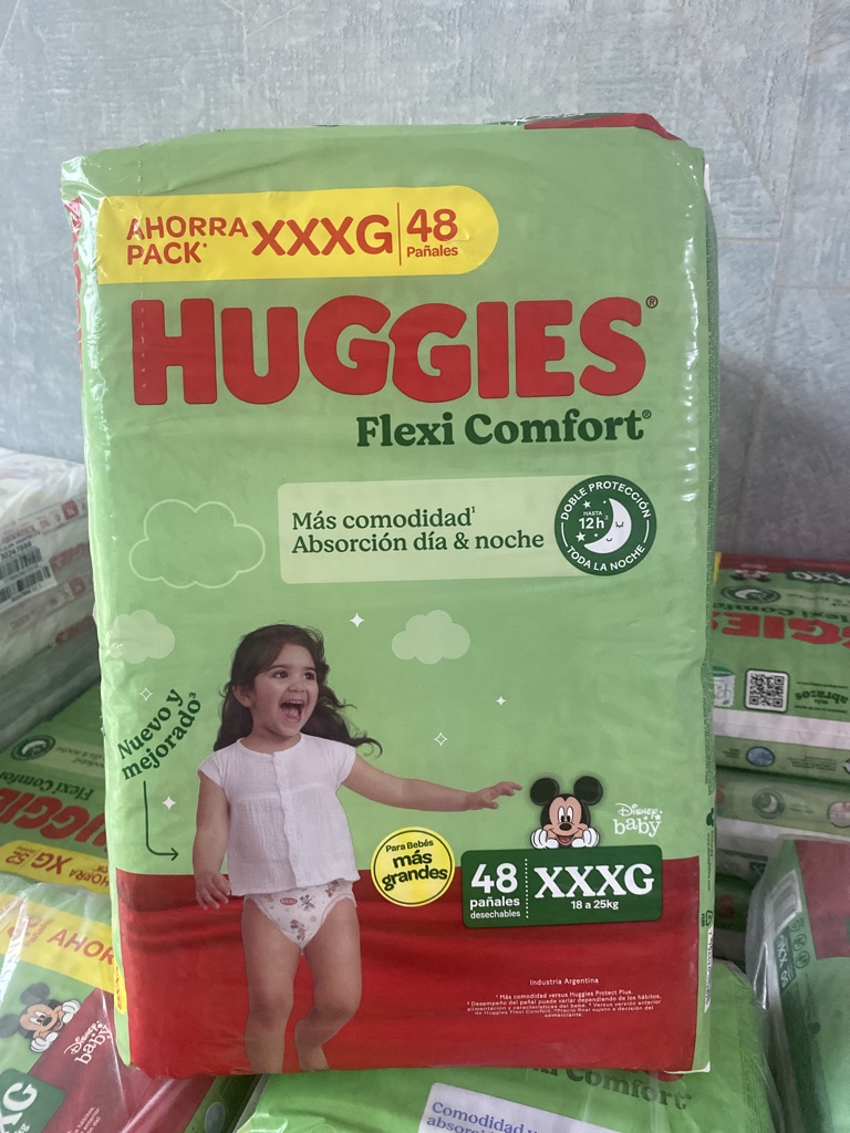 Huggies Flexi Comfort XXXG 48 pañales