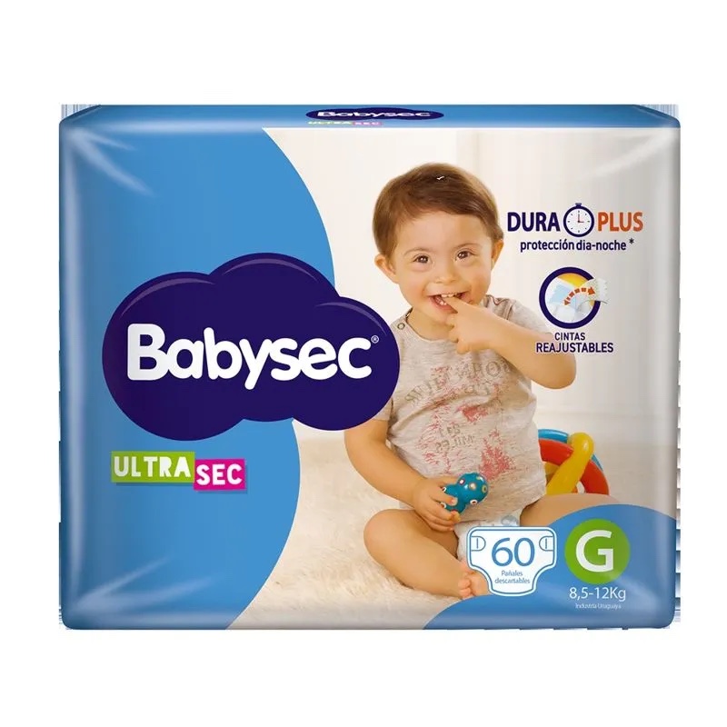 Babysec Clásico G 60 unidades