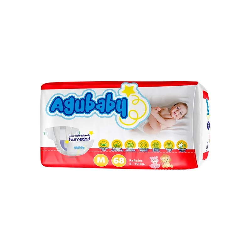 Agubaby M 68 pañales