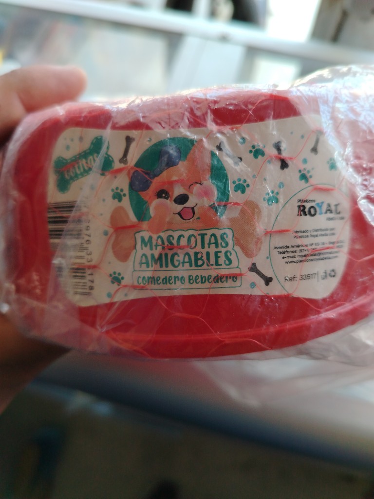 Royal comedero bebe rojo