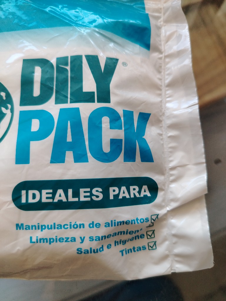 Guantes de comida Dily Pack bolsas blancas