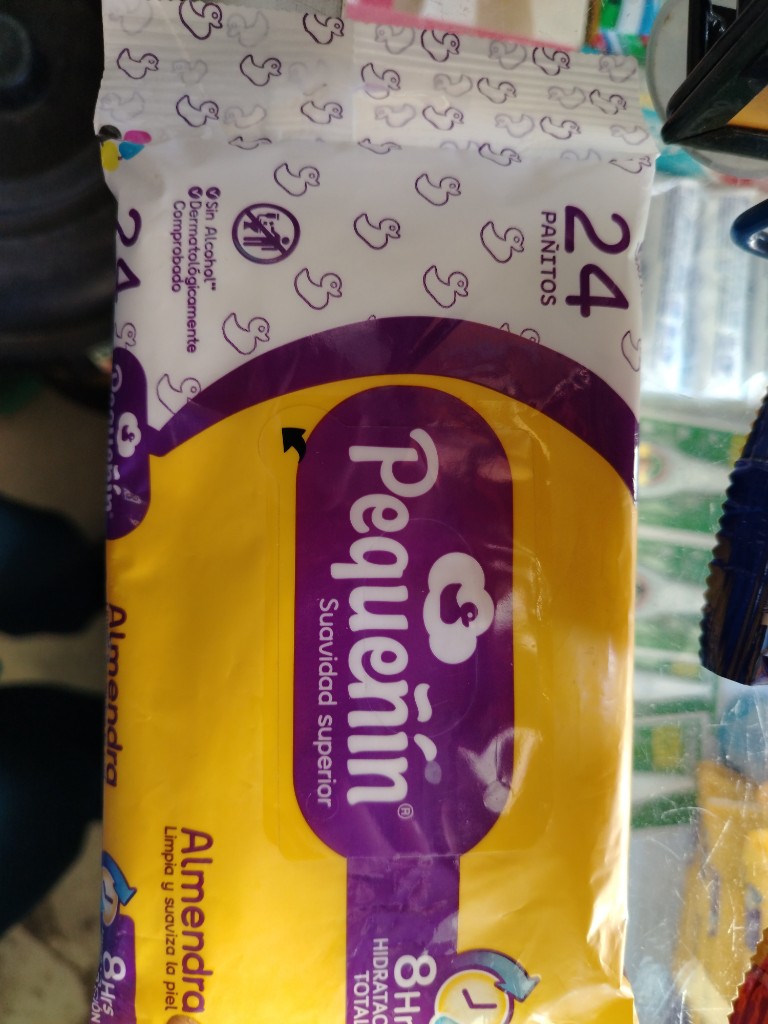 Pequeñín pañitos humedos 24 und