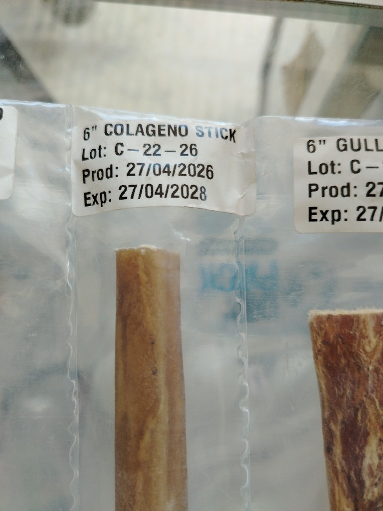 Snack Colageno stick 6"