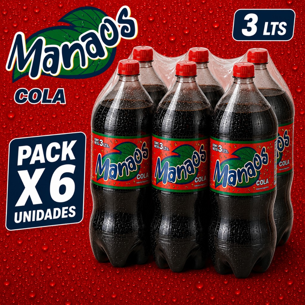 A) Cola 3 litros