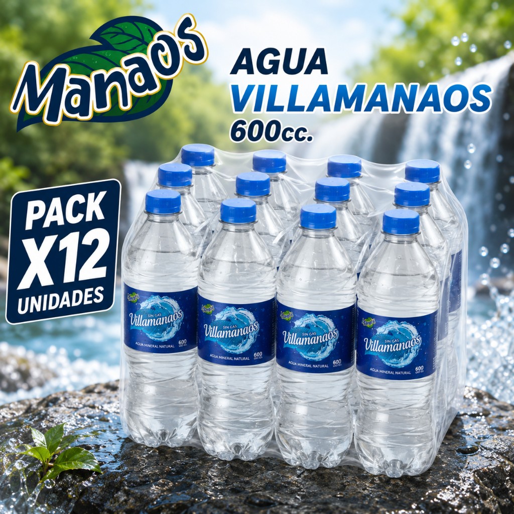 M) Agua 600cc
