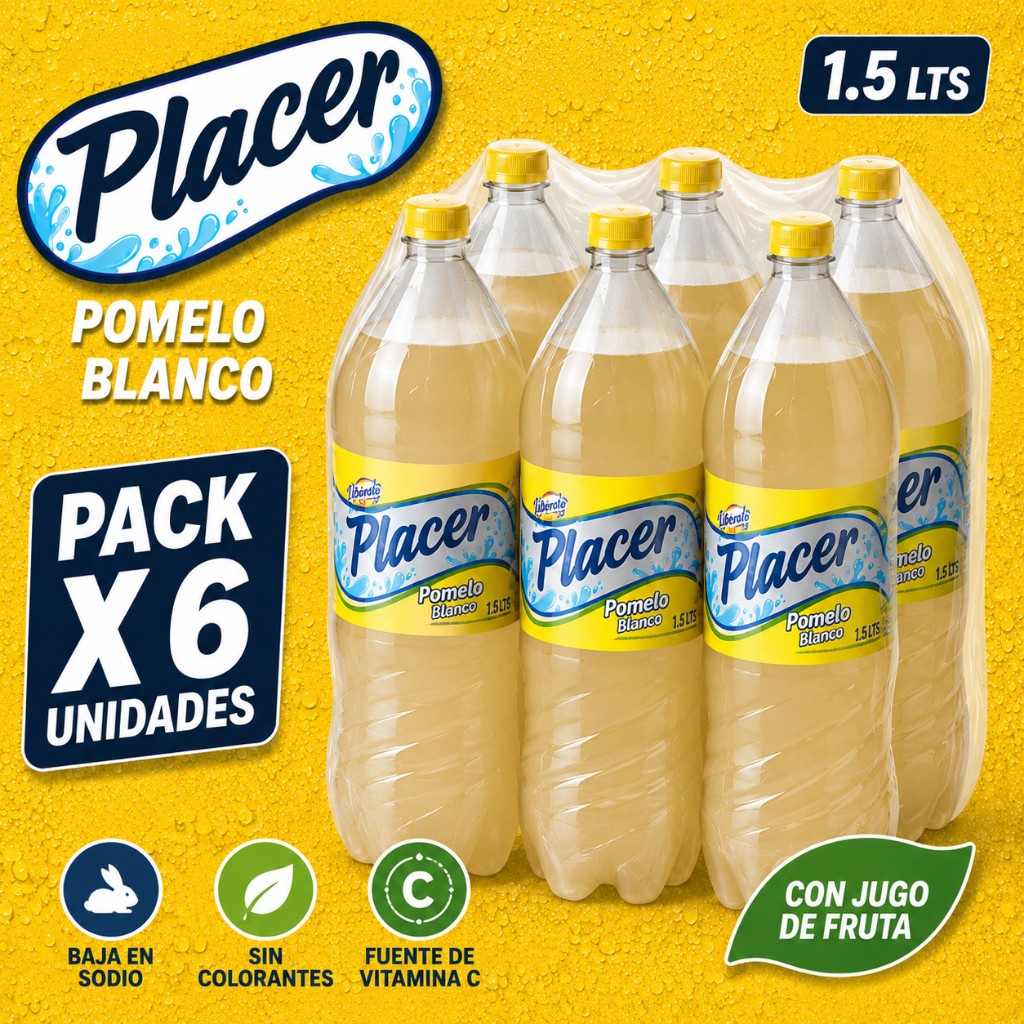 T) Placer Pom. Blanco 1.5