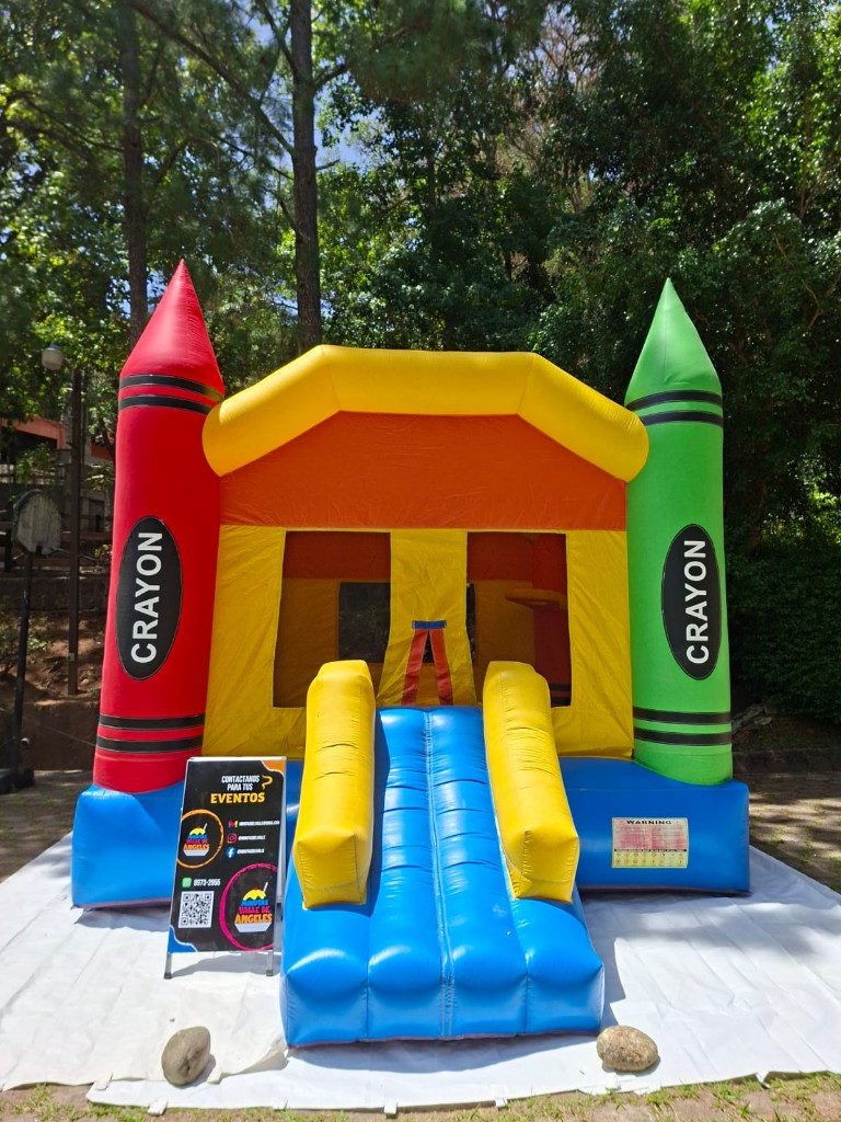 Inflable de Crayon mediano