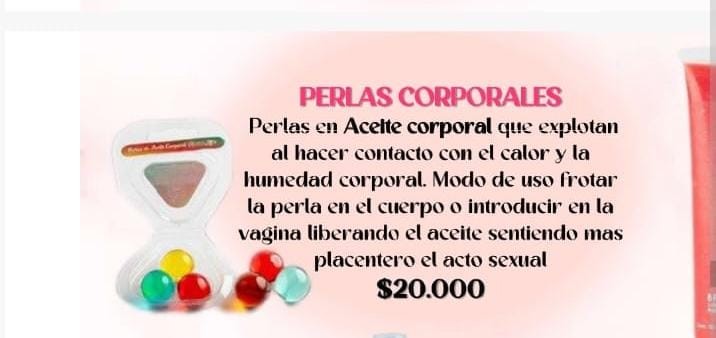 Perlas corporales