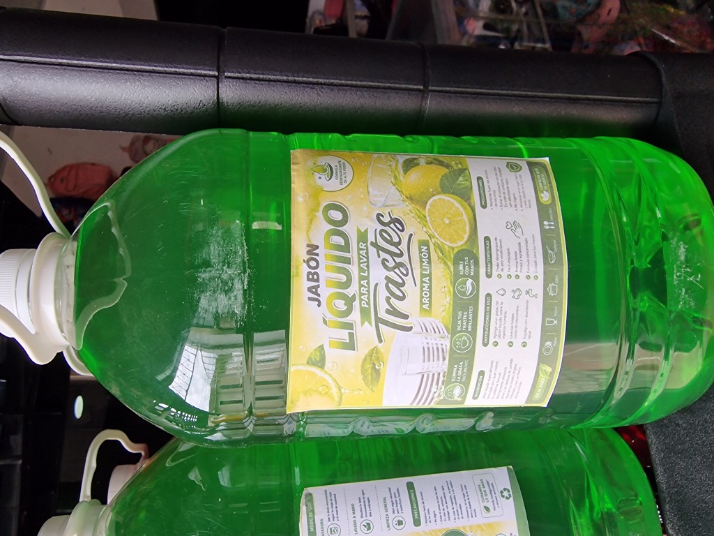 Jabon liquido para trastes limon