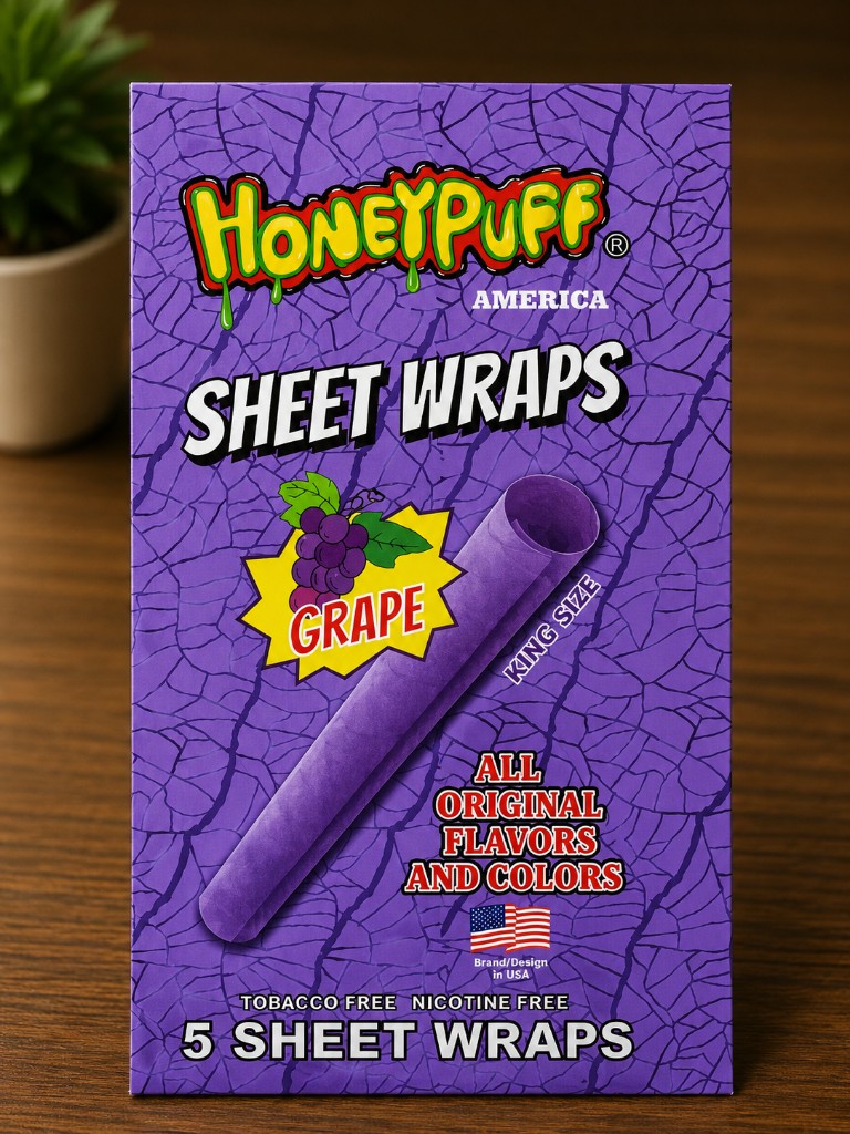 HoneyPuff Sheet Wraps King Size – Uva