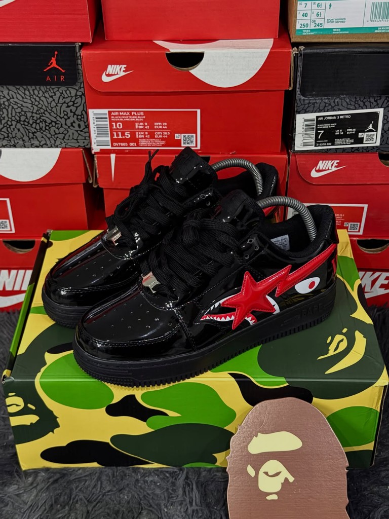 Bape shark negro