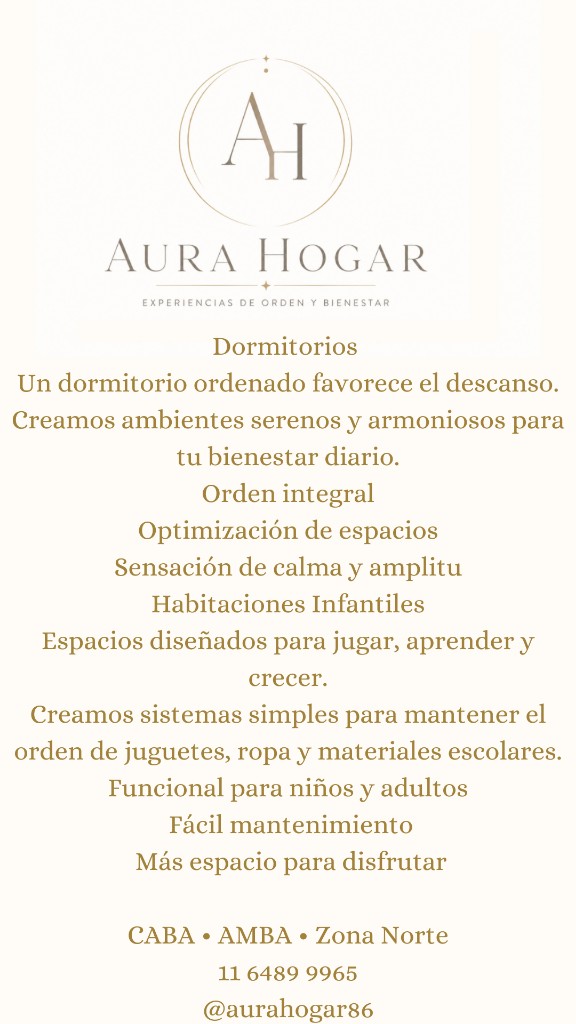 Organizacion dormitorios