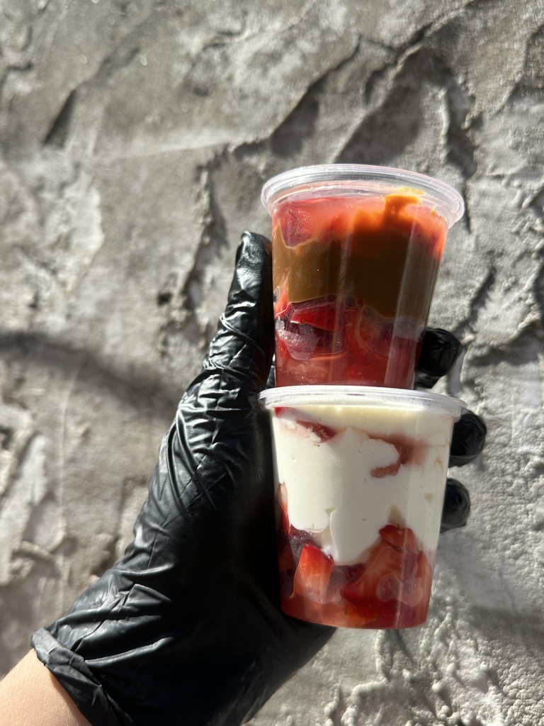 Shots de frutilla C/ddl