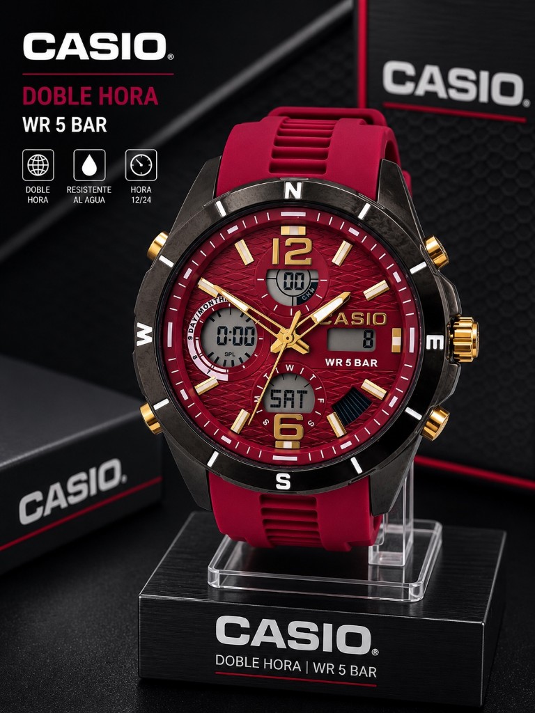 Casio doble hora