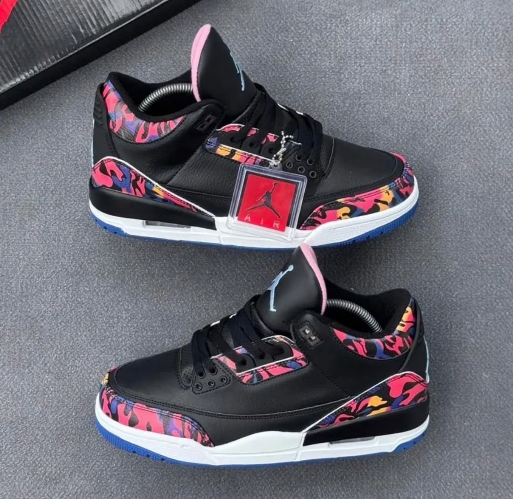 Jordan retro 3 Animal Tigger