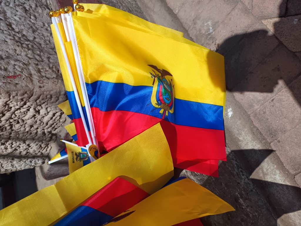 Bandera baston mediana