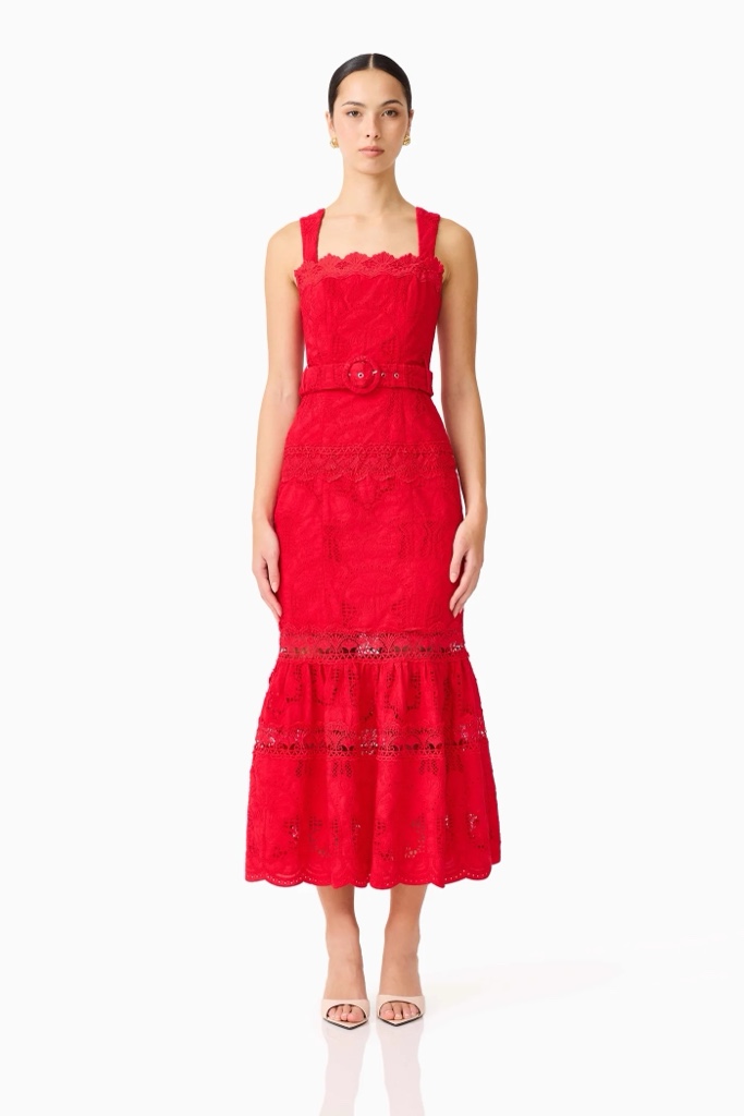 Giovanna Fit and Flare Maxi Dress