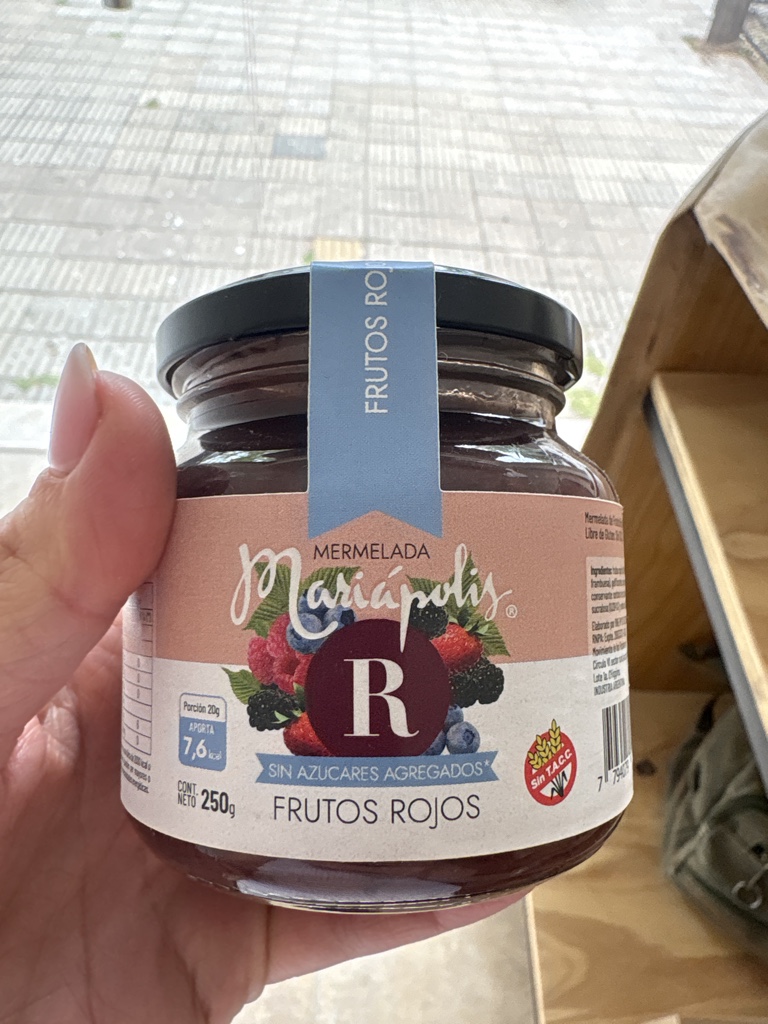 Mermelada de frutos rojos s/a Mariapolis 250g