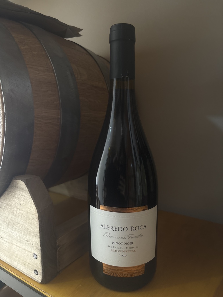 Alfredo Roca  reserva de familia Pinot Noir