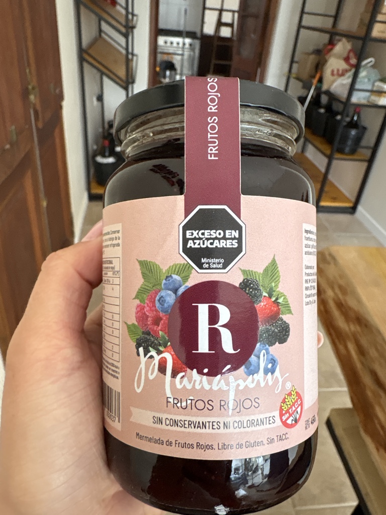 Mermelada de frutos rojos Mariapolis 450gr
