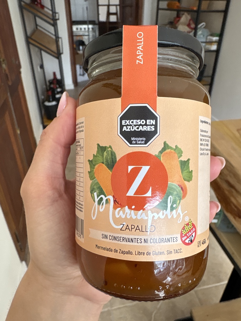 Mermelada de zapallo 450gr Mariapolis