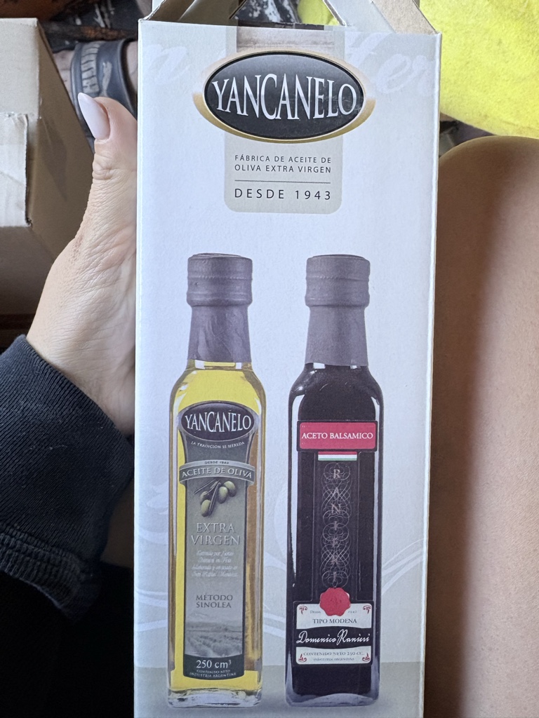 Cajita aceto y aceite de oliva 250ml