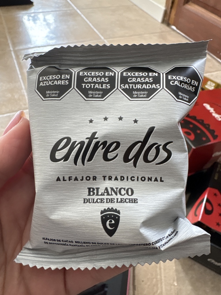 Entre Dos alfajor blanco 45gr