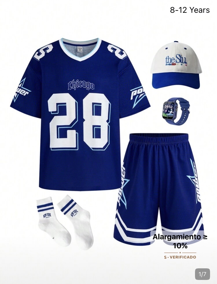 Conjunto deportivo azul Chicago 28