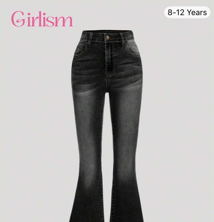 Girlism jeans negro niña